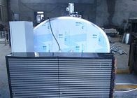 réfrigérateur horizontal de lait de vide du lait de refroidissement réservoir manuel/automatique de 1000L