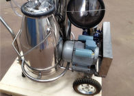 Deux seaux machine à traire mobile, laiterie de pompe à vide trayant l'équipement