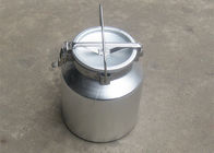 Le lait transportable d'exploitation laitière/alliage d'aluminium de barre peut avec la poignée/couvercle