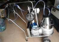 Machine à traire mobile d'acier inoxydable de laiterie avec le moteur électrique, 25L