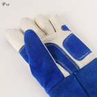 Première délivrance animale protectrice des gants de suède de peau de vache de couche 55*25*13.5cm