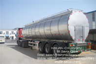 Réservoir de refroidissement du lait d'exploitation laitière, réservoir à lait horizontal avec le camion 10000 litres
