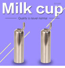 Coquilles de lait d'acier inoxydable de tasse de trayon de laiterie, coquilles de tasse de trayon pour la traite de vache