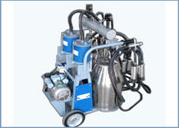 Type automatique de chariot machine à traire mobile de pompe à piston pour les vaches laitières, 25L