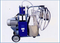 Type automatique de chariot machine à traire mobile de pompe à piston pour les vaches laitières, 25L