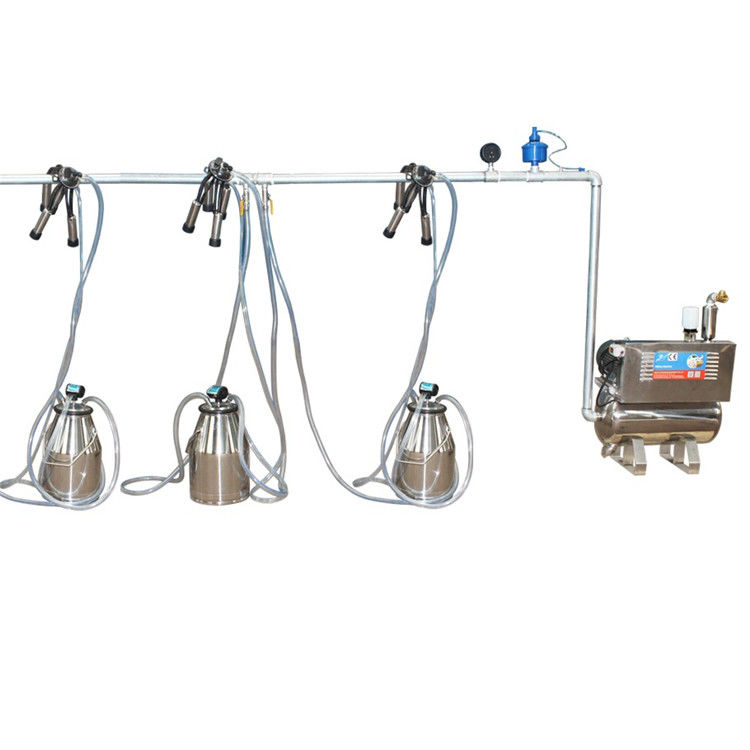 Machine Lait Vache HL-JN10 Ferme de vaches laitières Trois seau machine de traite avec ...