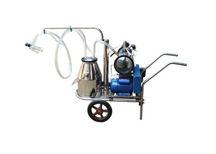 Machine à traire simple de laiterie de seau de pompe à vide pour des moutons/chèvres/vaches